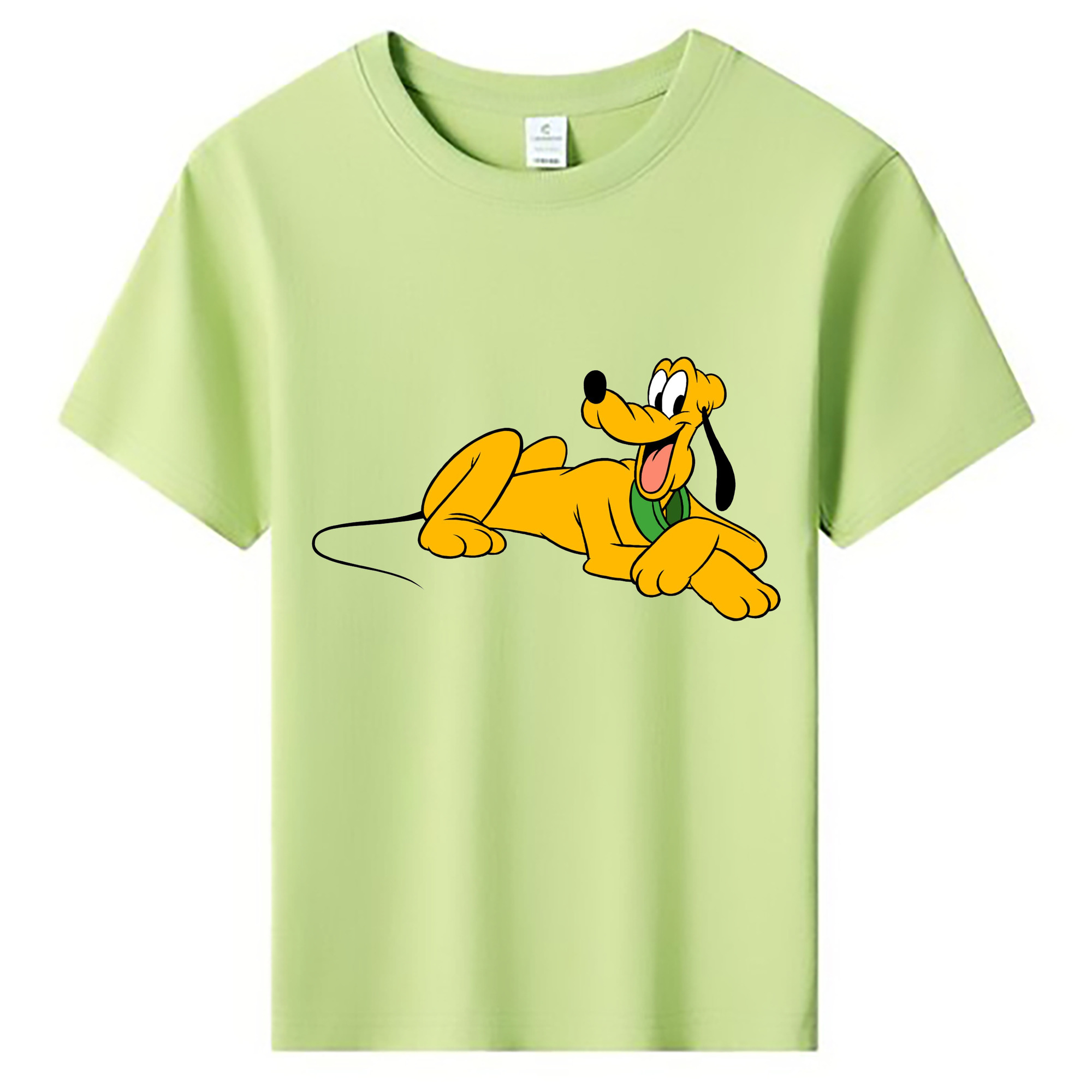 ミッキーマウス Mickey Mouse 綿100％キッズTシャツ（フロントプリント）